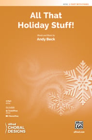 All That Holiday Stuff! Two-Part choral sheet music cover Thumbnail